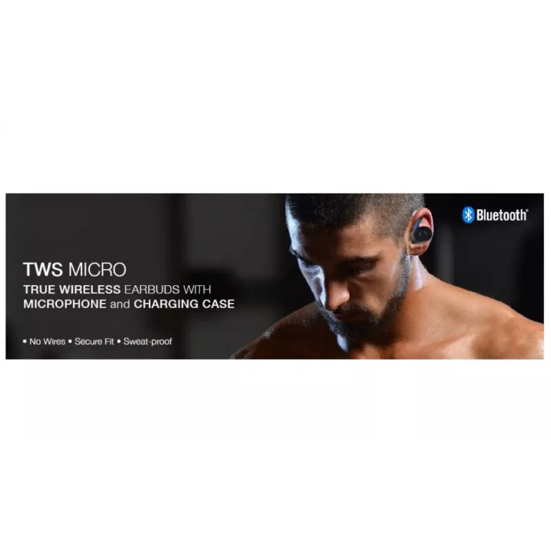 V.Silencer Ture True Wireless Earbuds Baltā krāsā