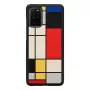 Telefona maciņš koks Samsung Galaxy S20+ melns koks — aizsargājošs koka aizmugures vāciņš Samsung Galaxy S20+