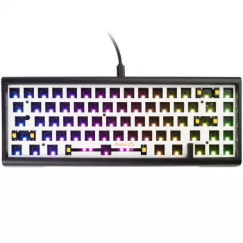Ducky Tinker65 tastatūra Gaming USB US English Melna