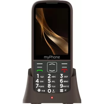 myPhone Halo 4 Plus LTE Praline Collection Brūns | 3.5 collu IPS | 48 MB | 128 MB | Divas SIM | MicroSD | 3G | Bluetooth | 2 MP kamera | 2500 mAh
