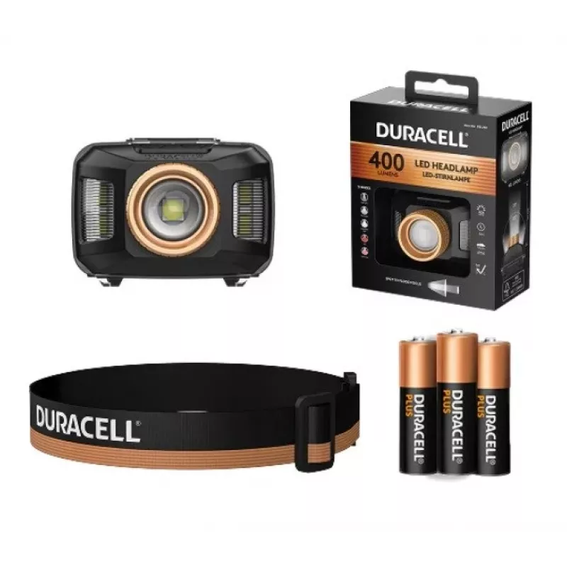Duracell DH400 Galvaslampa melna, oranža