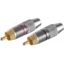 shiverpeaks BS52024-SET RCA vadu savienotājs, pelēks