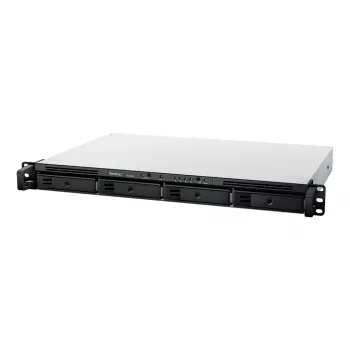 Synology RackStation RS422+ NAS/serveris Rack (1U) Ryzen Embedded R1600 2 GB DDR4 DSM Melns