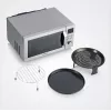 Kombinētā mikroviļņu krāsns SEVERIN MW 7918, 25 L, 900 W, LED displejs, sudraba