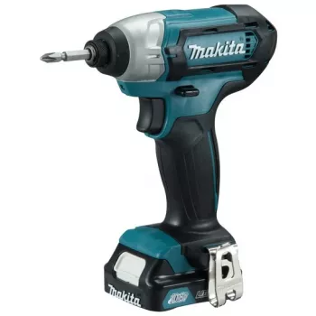Makita TD110DSMJ - Triecienuzgriežņu atslēga - Bezvadu - 1/4 inch Heksa uzgalis - 110 N·m - 2 Akumulatori - 10,8 V