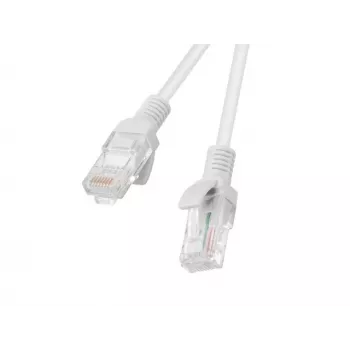 LANBERG tīkla kabelis RJ-45 Cat5e PCU5-10CC-3000-S, 30 m, U/UTP, CCA vads, PVC apvalks, 26 AWG, balts
