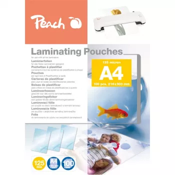 Peach PP525-02 laminēšanas kabatiņas 100 gab.