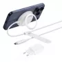 Bezvadu viedtālruņa lādētājs Belkin WIA014kqWH — iekštelpu, USB barošana, balts