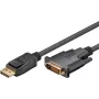 Wentronic Goobay DisplayPort uz DVI-D adaptera kabelis 1.2, Melns, 5 m - DisplayPort-Spraudnis > DVI-D-Spraudnis Dual-Link (24+1-Pin) (51963)