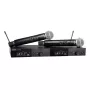 Shure SLXD24DE/B58-G59 — divkanālu digitālā bezvadu sistēma ar diviem raidītājiem/rokas mikrofoniem (470–514 MHz)