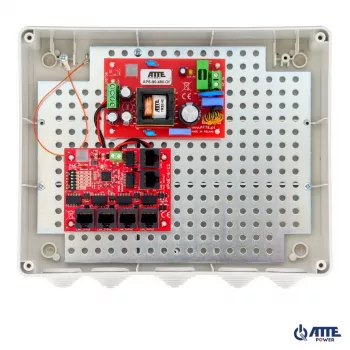 IP kameru komplekts Atte IP-5-11-L3 ar 5 PoE portiem un 1 augšsaites portu