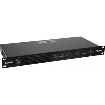 4-kanālu D klases pastiprinātājs Omnitronic XDA-1204 1200W RMS