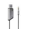 Savio TR-16 Bluetooth raidītājs AUX adapteris ar brīvroku funkciju, Bluetooth 5.3, Google Assistant/Siri