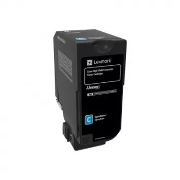 Lexmark 74C2HCE Tonera komplekts Ciāna Return Program Corporate, 12 000 lpp.