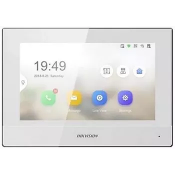 Hikvision DS-KH6320-WTE1-W video durvju piekļuves sistēma 17.8 cm (7 inch) Balta