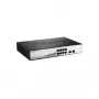 D-Link 8 portu Gigabit PoE viedais slēdzis ar 2 SFP portiem