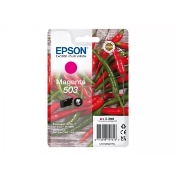 Epson 503 oriģinālā magenta tintes kasetne, standarta ietilpība, 1 gab.