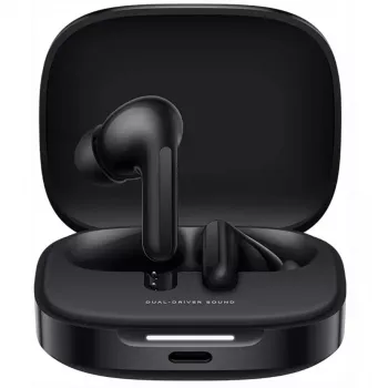 Xiaomi Buds 6 bezvadu ausiņas, in-ear, Bluetooth 5.4, ANC, 42 h atskaņošana, IP54, Night Black