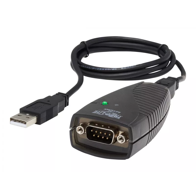 Tripp Lite USA-19HS Keyspan USB–seriālais adapteris — USB-A uz DB9 RS232 — 0,91 m — TAA
