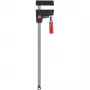 Skavas stienis Bessey UniKlamp UK100, 1000 mm, 80 mm dziļums, melns/sarkans