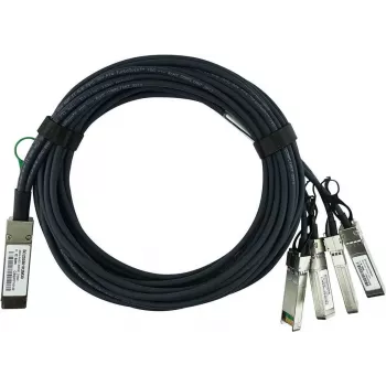 Breakout kabelis CBO 40G-QSFP-4SFP-PC-0101-BL 1m QSFP uz 4× SFP+ vīriešu