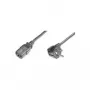 Strāvas kabelis Cable Company AK 522 5m Melns
