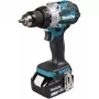 Makita DHP489RTJ bezvadu skrūvgriezis/urbis 1800 RPM Melns, Zils