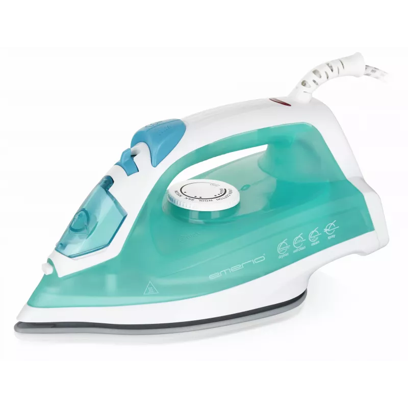 Gludeklis Emerio SI-110298.4 ar keramikas zoli 2000 W Zaļš Balts