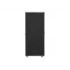 Rack skapis 19 collu LANBERG FF01-8247-12BL, 47U, 800x1200 mm, stikla priekšējās durvis