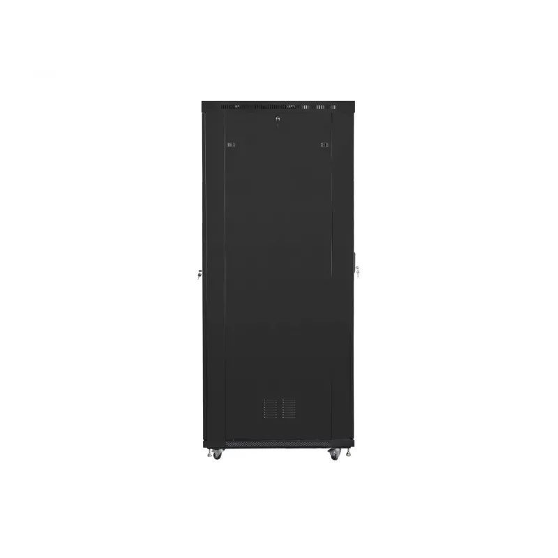 Rack skapis 19 collu LANBERG FF01-8247-12BL, 47U, 800x1200 mm, stikla priekšējās durvis
