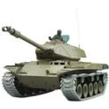 Amewi 23045 RC militārais zemes transportlīdzeklis – radiovadāms tanks ar elektromotoru, mērogs 1:16 (23045)