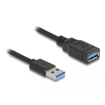 USB kabelis DeLOCK 90367 0.6 m USB A Melns