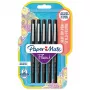 Feltzīmulis Papermate Flair Original Medium Melns 5 gab.