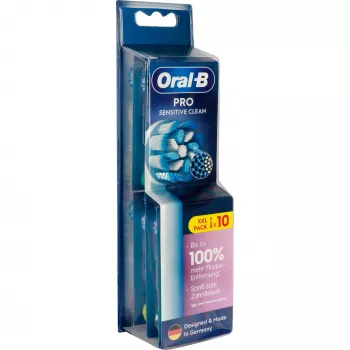 Oral-B Pro Sensitive Clean nomaināmās birstes galviņas, 10 gab.