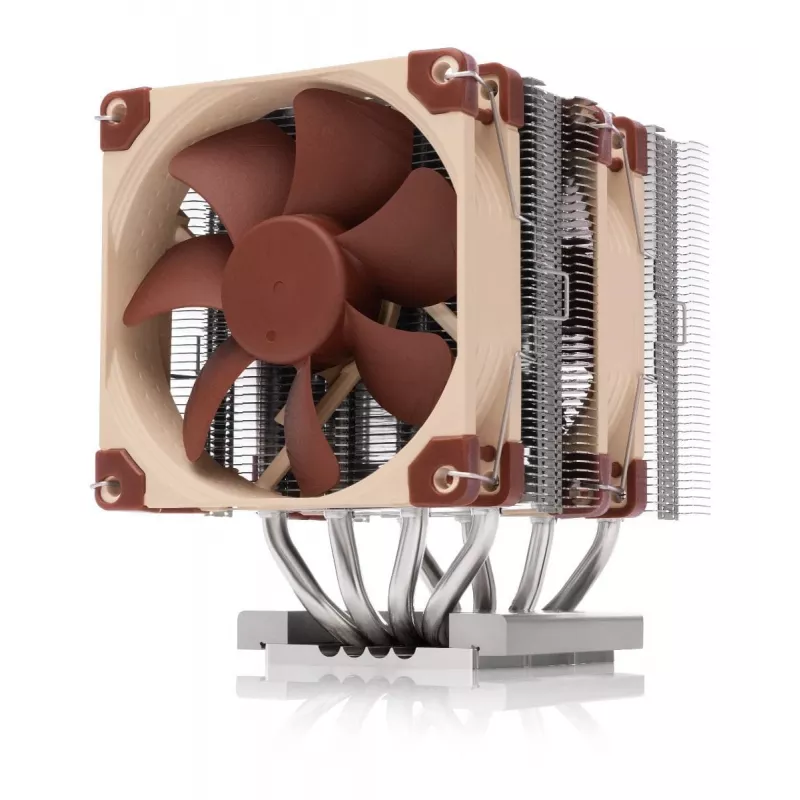 CPU dzesētājs Noctua NH-D9 TR5-SP6 4U — 92 mm divu ventilatoru dzesētājs sTR5, alumīnija ribas, vara pamatne, 2500 RPM
