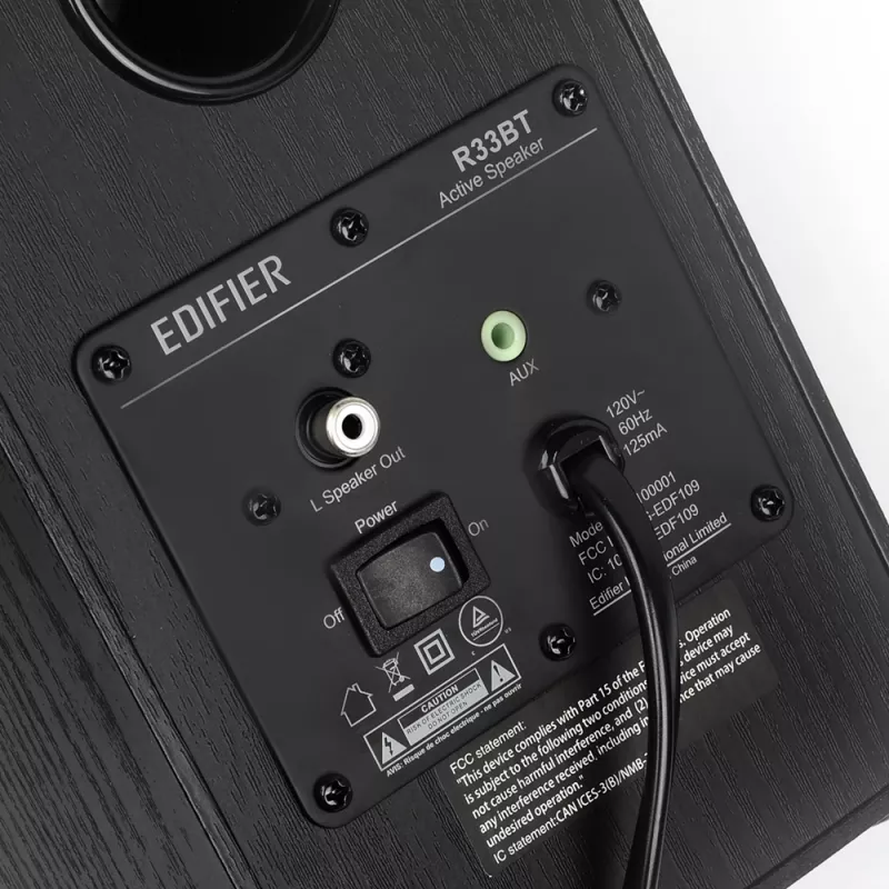 Edifier R33BT skaļrunis Melns Vadu un bezvadu 10 W