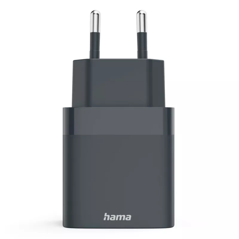 Hama 00086442 lādētājs viedtālrunim Pelēks AC Ātrā uzlāde Iekštelpām