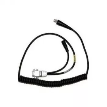 Honeywell kabelis seriālajam skenerim 4820, RS232 TTL, melns, DB9, 2,3 m, taisns, 5V ārējā barošana (42206422-01E)