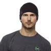 BUFF MERINO LIGHTWEIGHT BEANIE SOLID BLACK vienā izmērā cepure Standarta