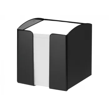 Durable TREND Square Black piezīmju kastīte 105x100x100 mm