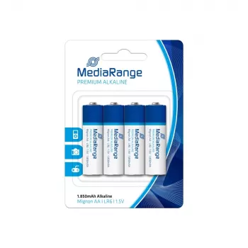 Baterija sārma AA 1.5V/4gab MRBAT104 Mediarange