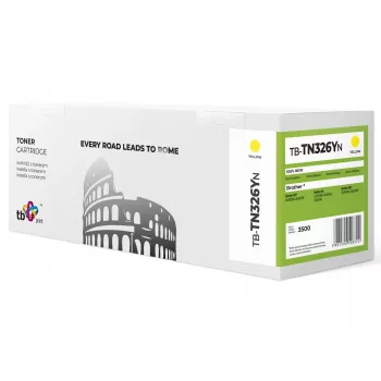 Toners Brother TN326 Y TB-TN325YN YE 100% jauns