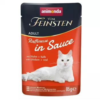 ANIMONDA VF Raffinesse mērcē ar vistu un teļa gaļu 85g