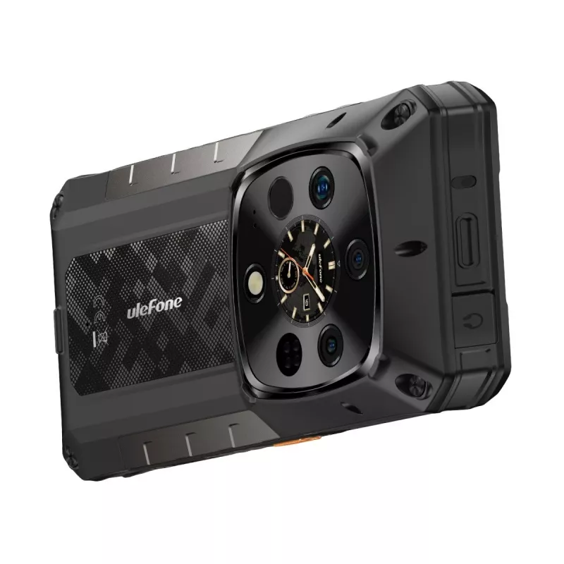 Izturīgais viedtālrunis UleFone Armor 28 Ultra Thermal 5G — 16GB RAM, 1TB krātuve, melns