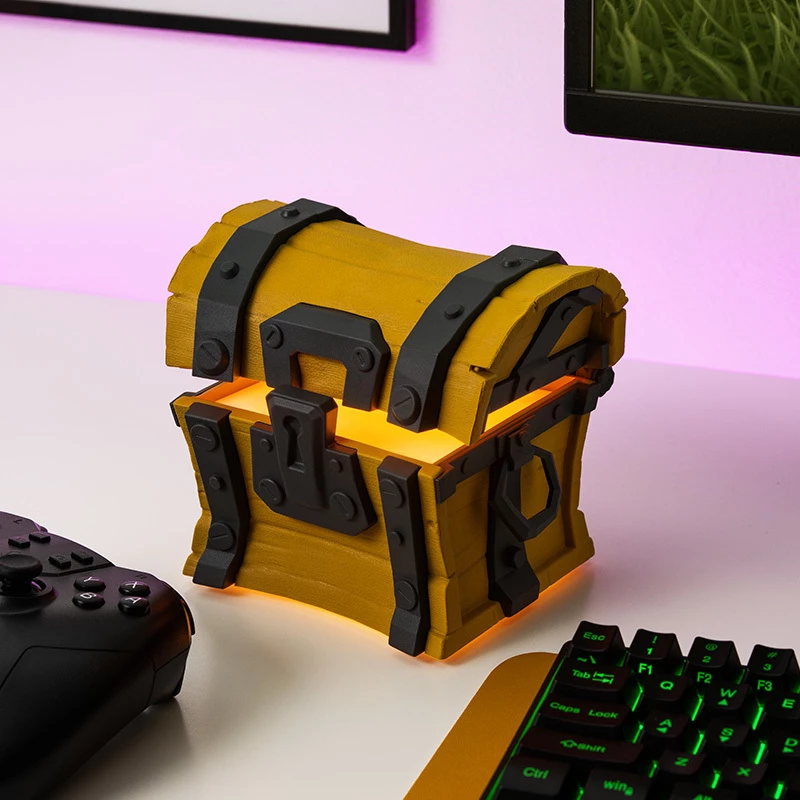 Paladone Fortnite Chest Light – tematisks LED naktslampiņš