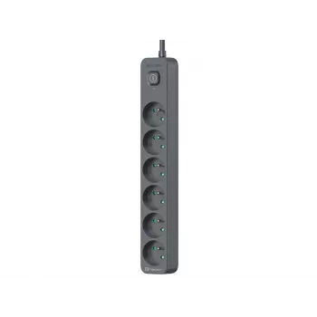 TRACER TRALIS47025 pagarinātājs 1,8 m, 6 kontaktligzdas