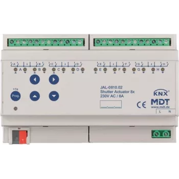 Mdt JAL-0810.02 – Slēdžu panelis 8 portu 10/100