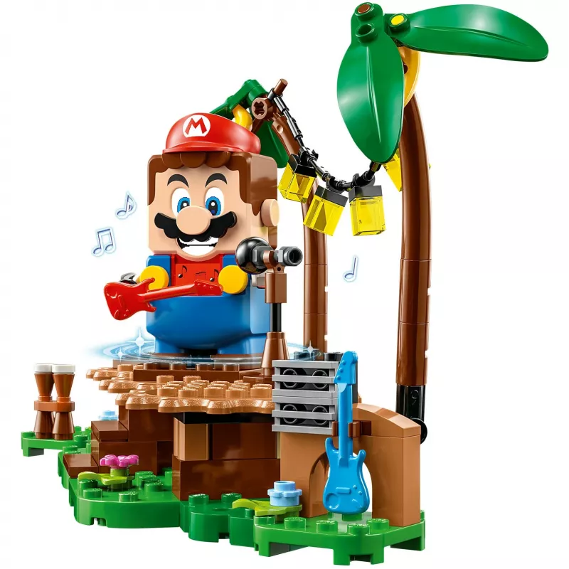LEGO Super Mario Jungle Jam paplašinājuma komplekts 71421 ar Diksiju Kongu – interaktīvas spēles paplašinājums