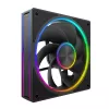 Datora korpusa ventilators MODECOM VOLCANO LOOP 120 ARGB Reverse Fan Melns 120 mm PWM 400–1400 RPM ARGB savienotājs