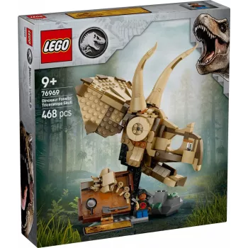 LEGO JURASSIC WORLD 76969 Dinozauru fosilijas: Triceratops galvaskauss